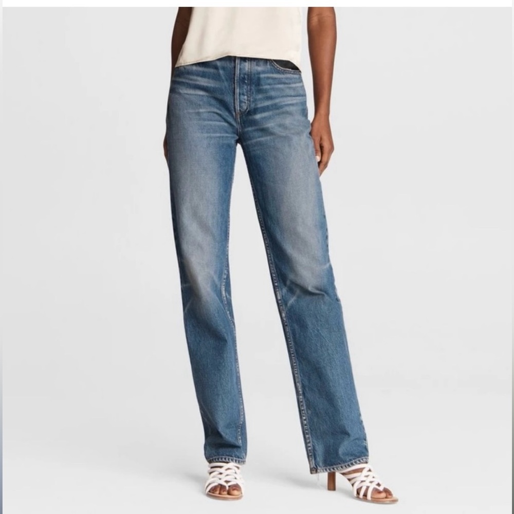Rag & Bone Alex High Waisted jean in Gypsum